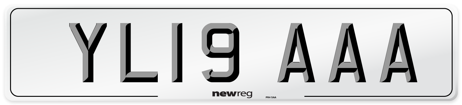 YL19 AAA Number Plate from New Reg